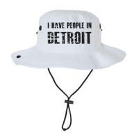 I Have People In Detroit City Michigan State Legacy Cool Fit Booney Bucket Hat