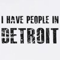 I Have People In Detroit City Michigan State Trucker Hat