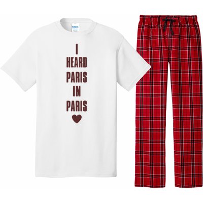 I Heard Paris In Paris Love Pajama Set