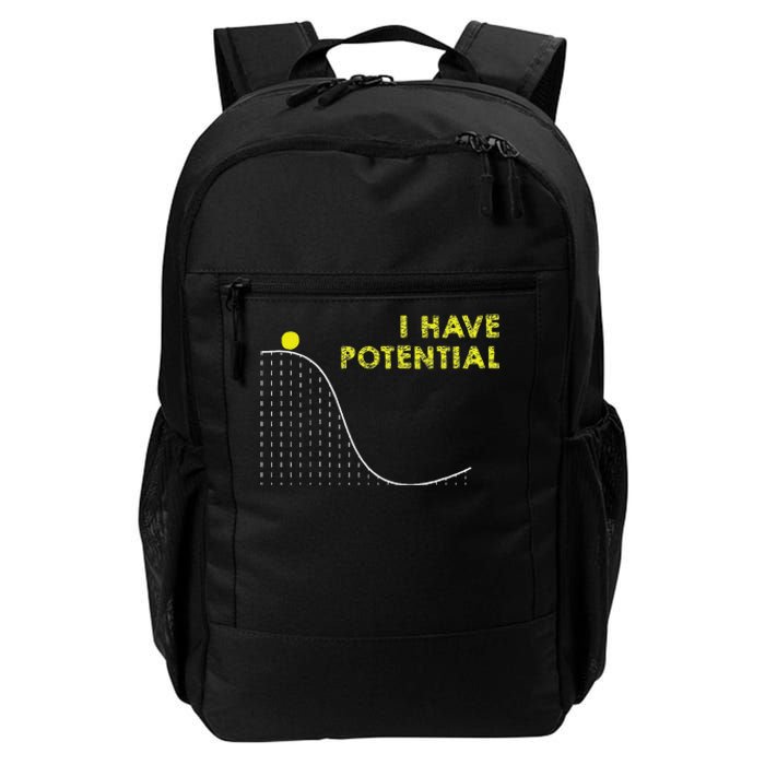 I Have Potential Science And Physics Gag Pun Daily Commute Backpack