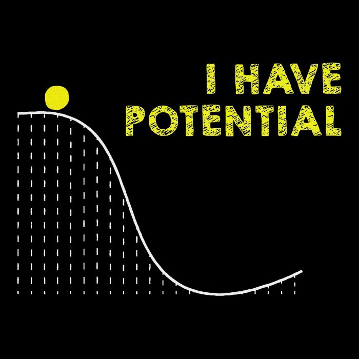 I Have Potential Science And Physics Gag Pun 16 in Basic Backpack