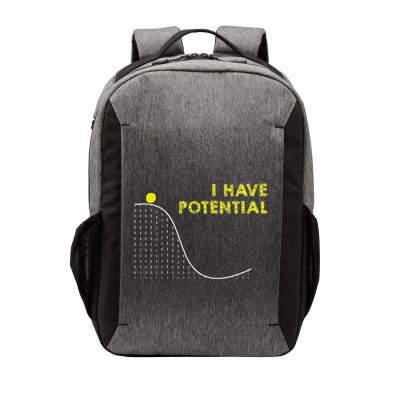 I Have Potential Science And Physics Gag Pun Vector Backpack