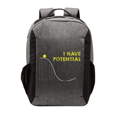 I Have Potential Science And Physics Gag Pun Vector Backpack