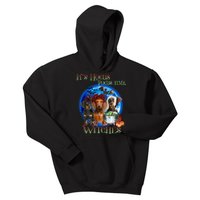 It's Hocus Pocus Time Witches Dachshund Halloween Design Kids Hoodie