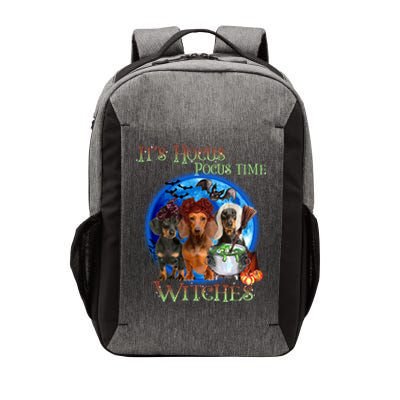 It's Hocus Pocus Time Witches Dachshund Halloween Design Vector Backpack