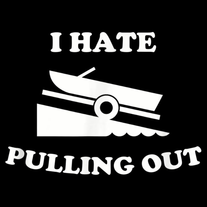 I Hate Pulling Out Fishing Boating Boat Launch Boat Ramp 16 in Basic Backpack