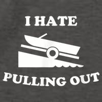 I Hate Pulling Out Fishing Boating Boat Launch Boat Ramp Vector Backpack