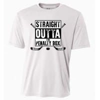 Ice Hockey Player Gift Straight Outta The Penalty Box Cooling Performance Crew T-Shirt