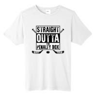 Ice Hockey Player Gift Straight Outta The Penalty Box Tall Fusion ChromaSoft Performance T-Shirt