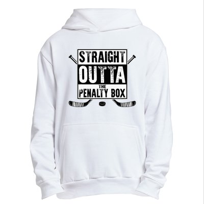 Ice Hockey Player Gift Straight Outta The Penalty Box Urban Pullover Hoodie