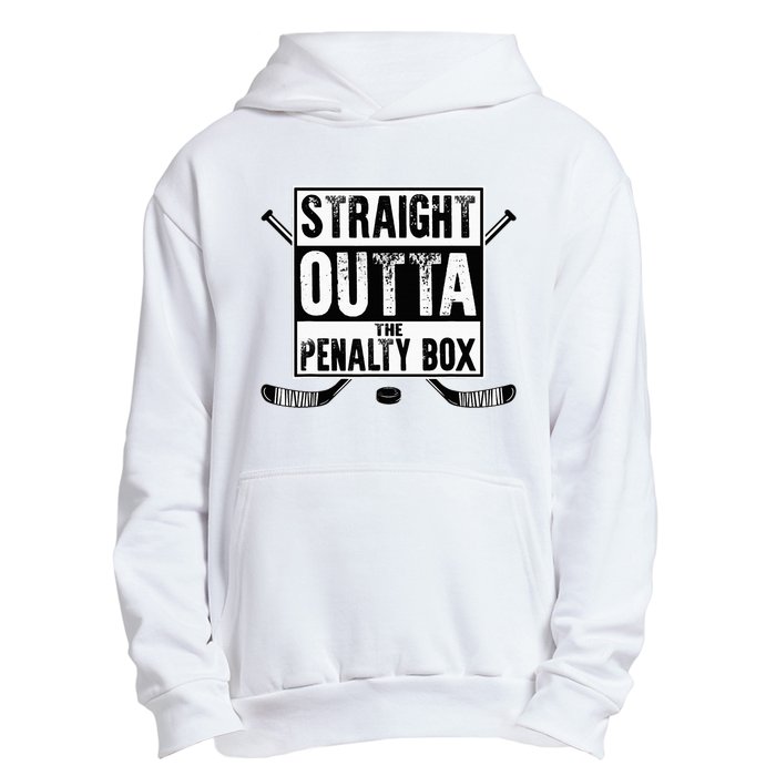 Ice Hockey Player Gift Straight Outta The Penalty Box Urban Pullover Hoodie