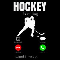 Ice Hockey Puck Hockeyplayer Player Cooling Performance Crew T-Shirt