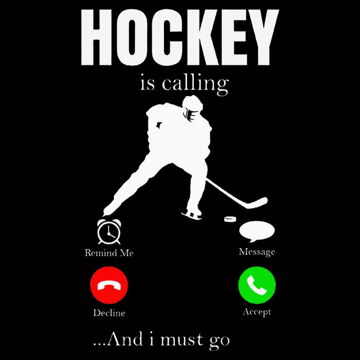Ice Hockey Puck Hockeyplayer Player Cooling Performance Crew T-Shirt