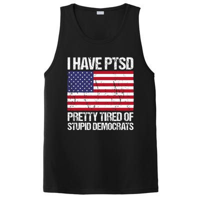 I Have Ptsd Pretty Tired Of Stupid Democrats PosiCharge Competitor Tank