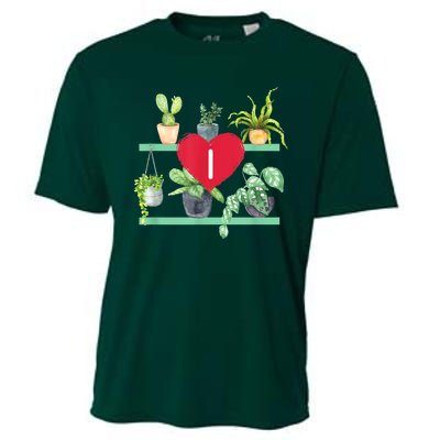 I Heart Plants Cooling Performance Crew T-Shirt