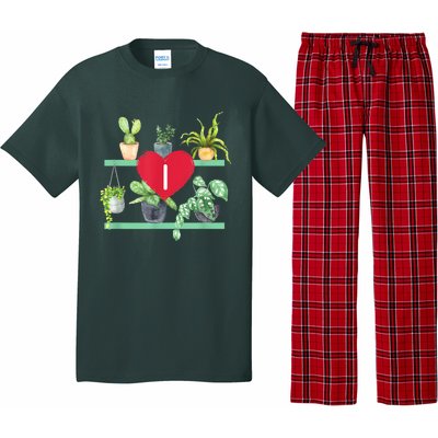 I Heart Plants Pajama Set