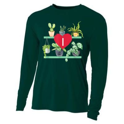 I Heart Plants Cooling Performance Long Sleeve Crew