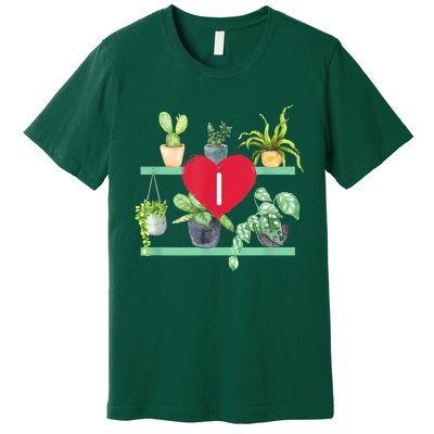 I Heart Plants Premium T-Shirt