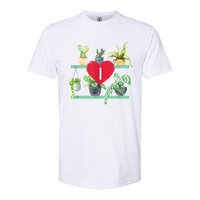 I Heart Plants Softstyle CVC T-Shirt