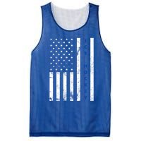 Ice Hockey Proud Usa Flag Vintage Ice Hockey Gift Mesh Reversible Basketball Jersey Tank