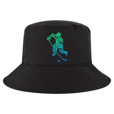 Ice Hockey Player Cool Comfort Performance Bucket Hat