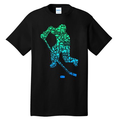 Ice Hockey Player Tall T-Shirt