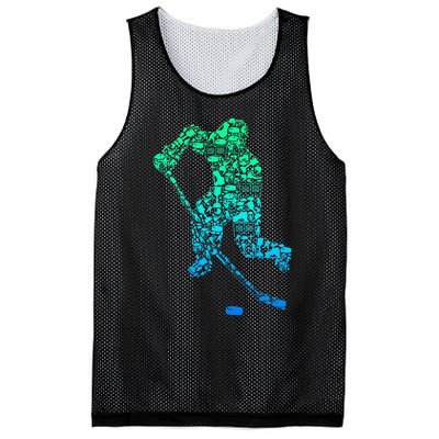 Ice Hockey Player Mesh Reversible Basketball Jersey Tank