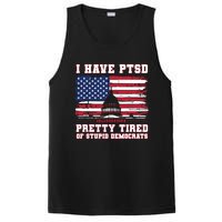 I Have Ptsd Pretty Tired Of Stupid Democrats Funny Politics PosiCharge Competitor Tank