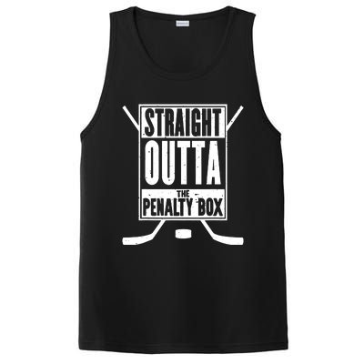 Ice Hockey Player Gift Straight Outta The Penalty Box PosiCharge Competitor Tank