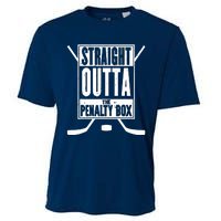 Ice Hockey Player Gift Straight Outta The Penalty Box Cooling Performance Crew T-Shirt