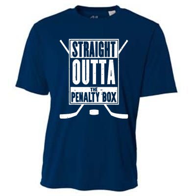 Ice Hockey Player Gift Straight Outta The Penalty Box Cooling Performance Crew T-Shirt