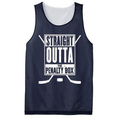 Ice Hockey Player Gift Straight Outta The Penalty Box Mesh Reversible Basketball Jersey Tank