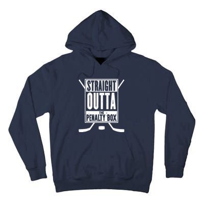 Ice Hockey Player Gift Straight Outta The Penalty Box Tall Hoodie