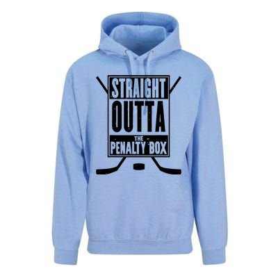 Ice Hockey Player Gift Straight Outta The Penalty Box Unisex Surf Hoodie