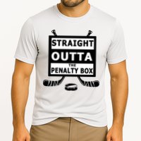 Ice Hockey Player Straight Outta The Penalty Box Cooling Performance Crew T-Shirt