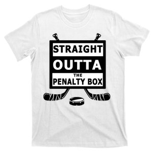 Ice Hockey Player Straight Outta The Penalty Box T-Shirt