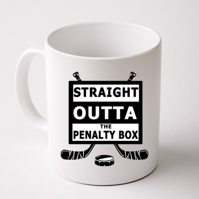 Ice Hockey Player Straight Outta The Penalty Box Mug