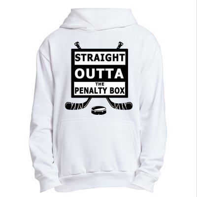 Ice Hockey Player Straight Outta The Penalty Box Urban Pullover Hoodie