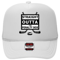 Ice Hockey Player Straight Outta The Penalty Box Trucker Hat
