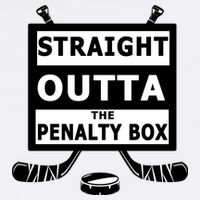Ice Hockey Player Straight Outta The Penalty Box Trucker Hat
