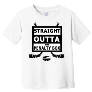 Ice Hockey Player Straight Outta The Penalty Box Toddler T-Shirt