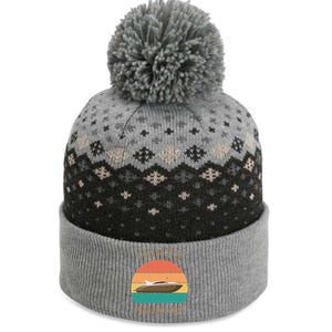 I Hate Pulling Out Retro Boating Boat Captain Gift The Baniff Cuffed Pom Beanie