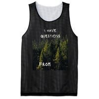 I Have Questions From Mesh Reversible Basketball Jersey Tank