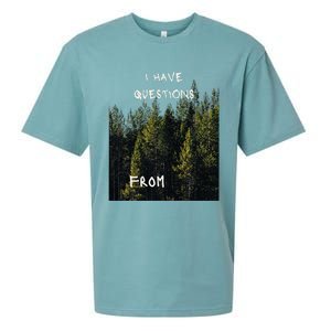 I Have Questions From Sueded Cloud Jersey T-Shirt