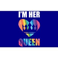 I'm Her Queen Valentine's Day Lesbian Bi Lgbt Friend Tee Gift Bumper Sticker