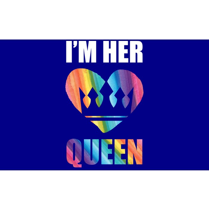 I'm Her Queen Valentine's Day Lesbian Bi Lgbt Friend Tee Gift Bumper Sticker