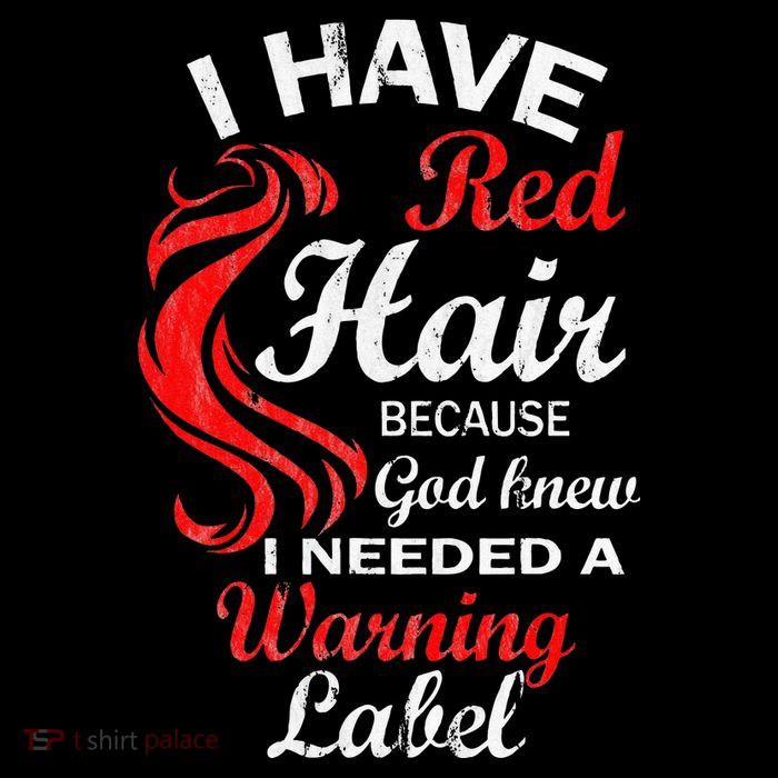I Have Red Hair Because God Knew I Needed A Warning Label City Backpack