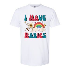 I Have Rabies Funny Unhinged Meme Softstyle CVC T-Shirt