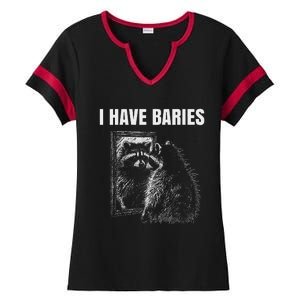 I Have Rabies Ladies Halftime Notch Neck Tee