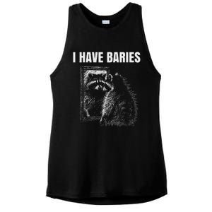 I Have Rabies Ladies PosiCharge Tri-Blend Wicking Tank